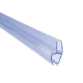 Uszczelka PVC okapnik podwójne pióro 15mm, 2 m długości, komplet 2 szt.