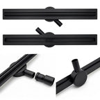 Odwodnienie prysznicowe BEST DRAIN SLIM 80 cm, czarne