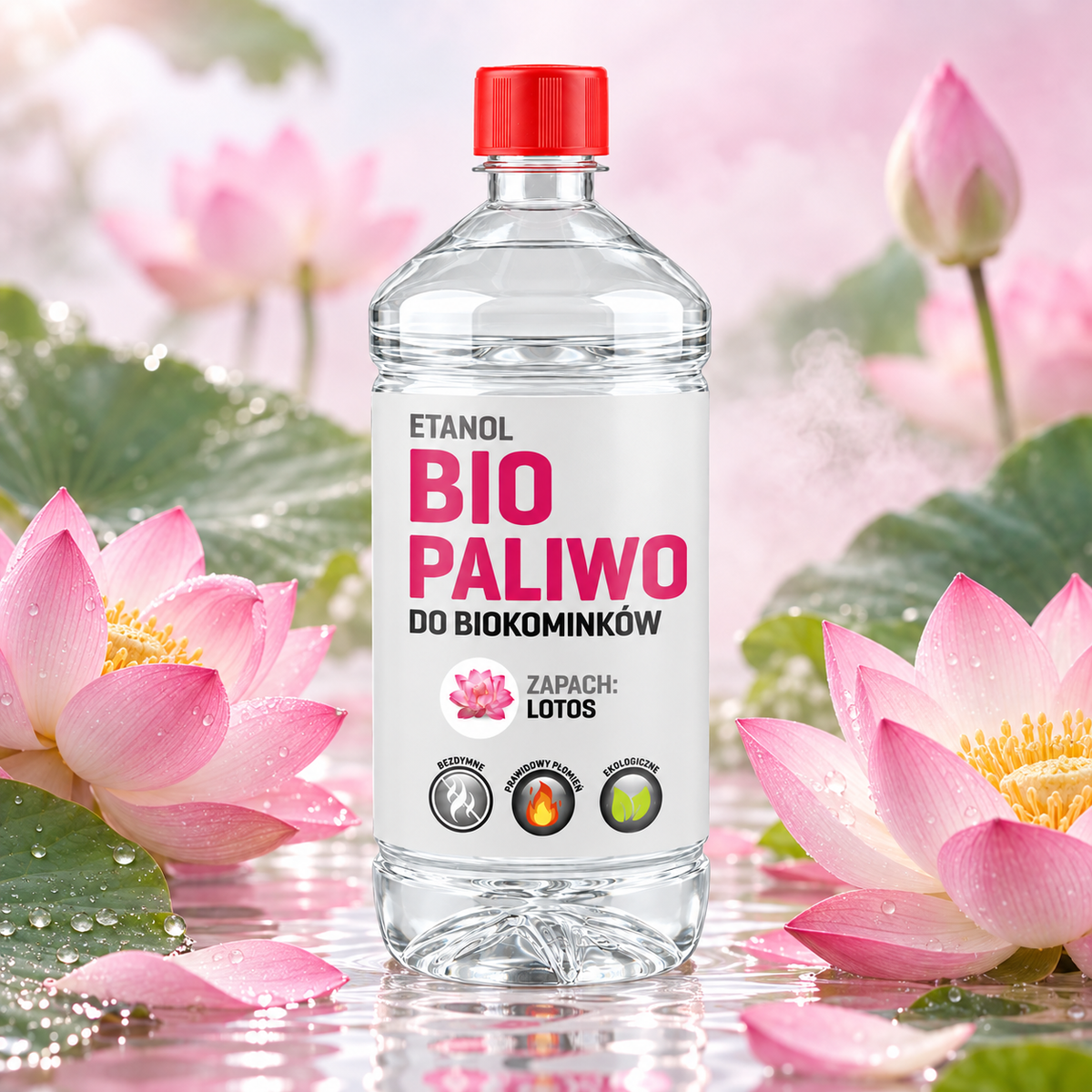 Biopaliwo zapachowe lotos 1l do biokominków