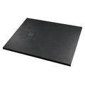 Brodzik do docięcia prostokątny, BLOOM 120x80x2,6, fi 90, czarny