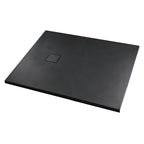 Brodzik do docięcia prostokątny, BLOOM 120x80x2,6, fi 90, czarny