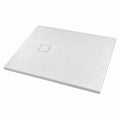 Brodzik do docięcia prostokątny, BLOOM 120x80x2,6, fi 90, szary