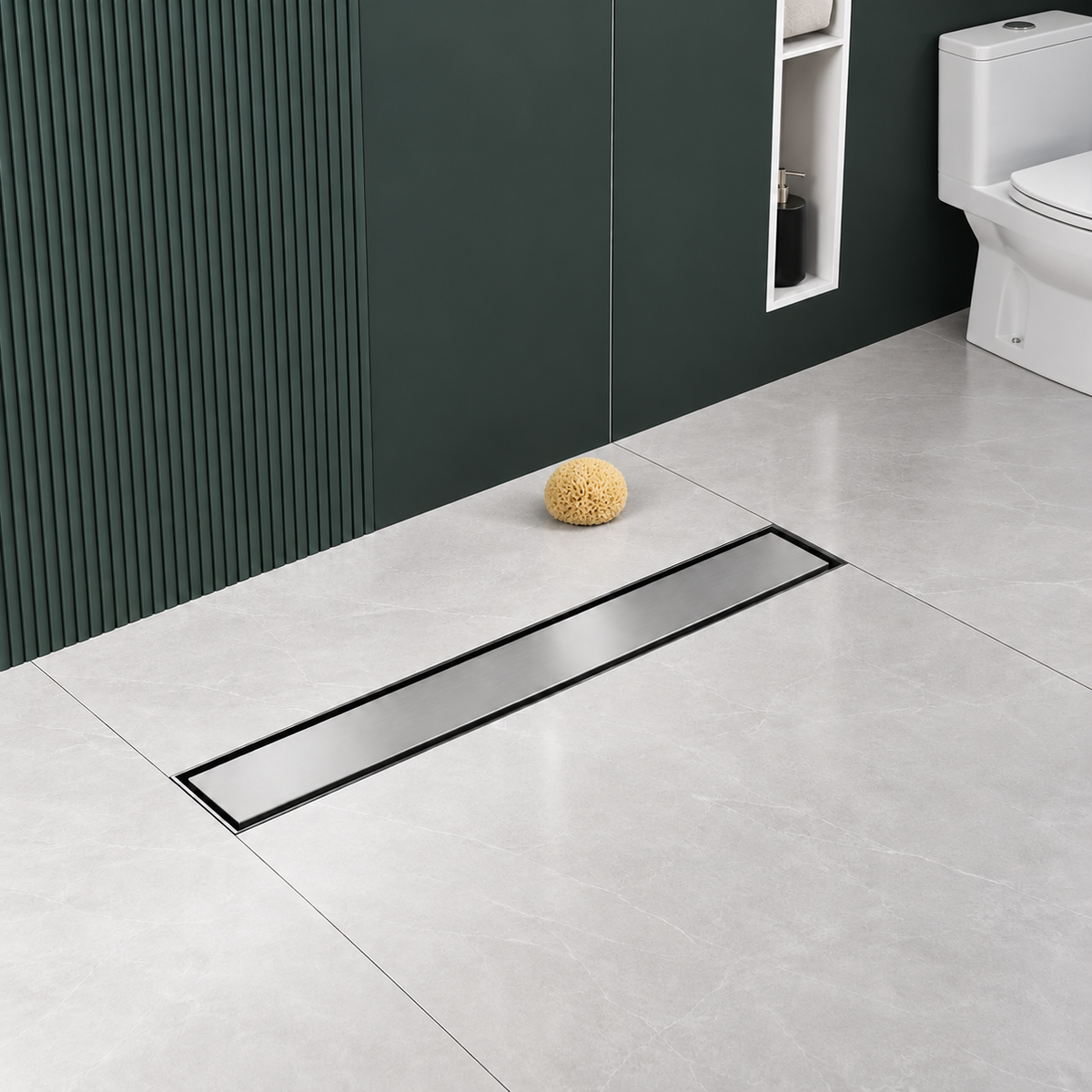 Odwodnienie prysznicowe BEST DRAIN 60 cm 2w1 stalowy