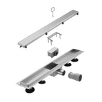 Odwodnienie prysznicowe BEST DRAIN 60 cm 2w1 stalowy