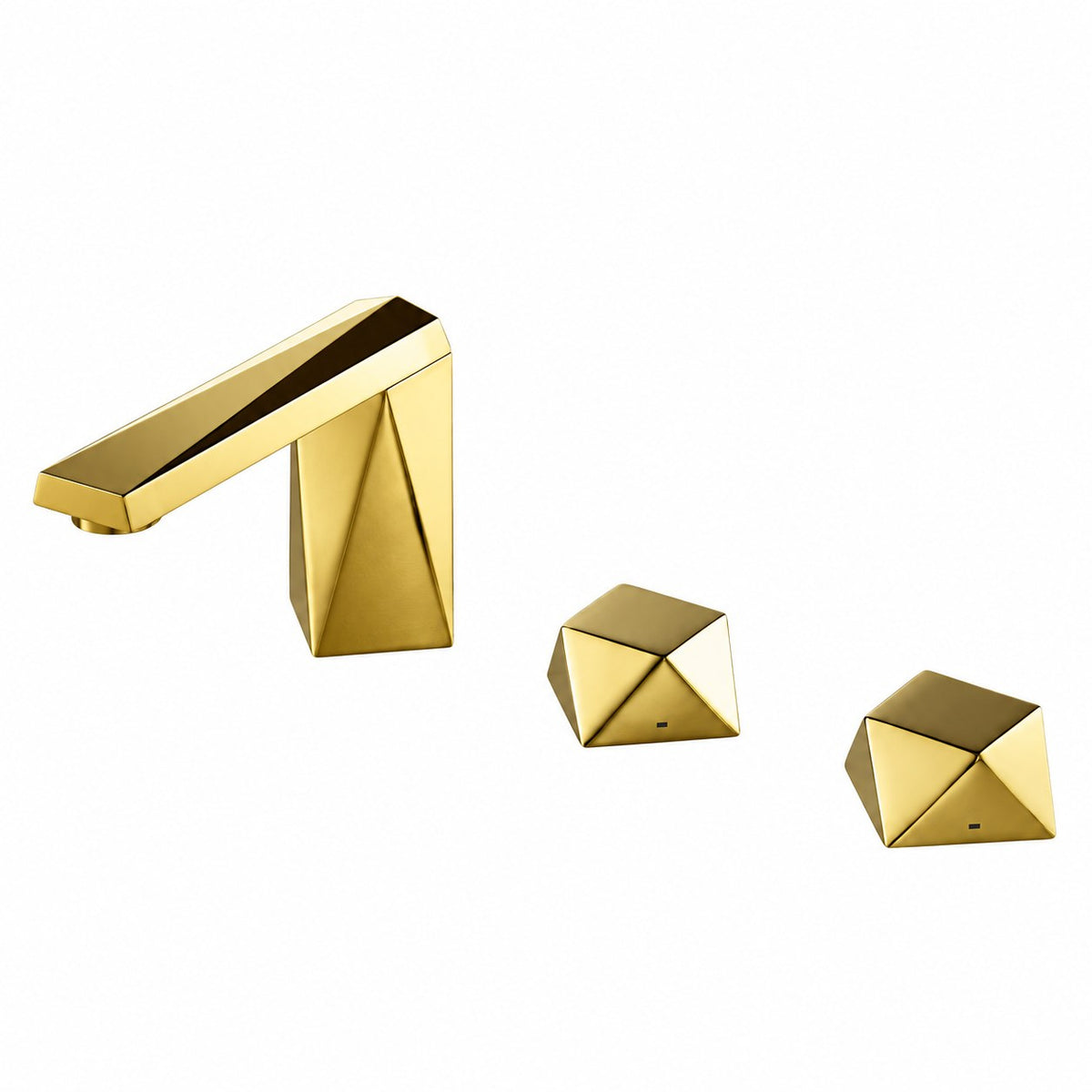 Bateria wannowa 2-uchwytowa DIAMOND złota