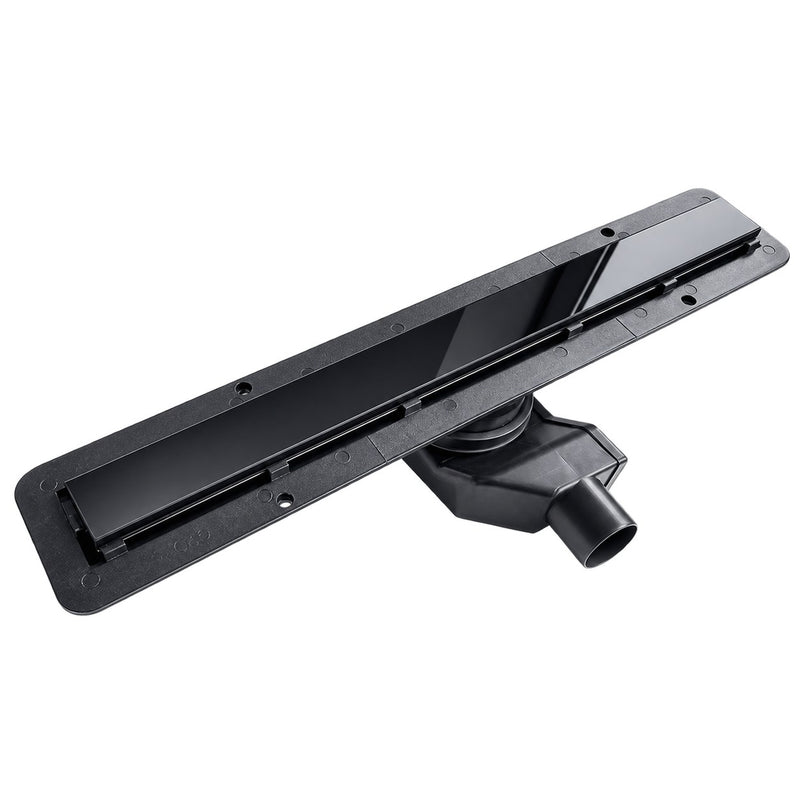 Odwodnienie prysznicowe FRAMELESS Line Black Glass 55 cm