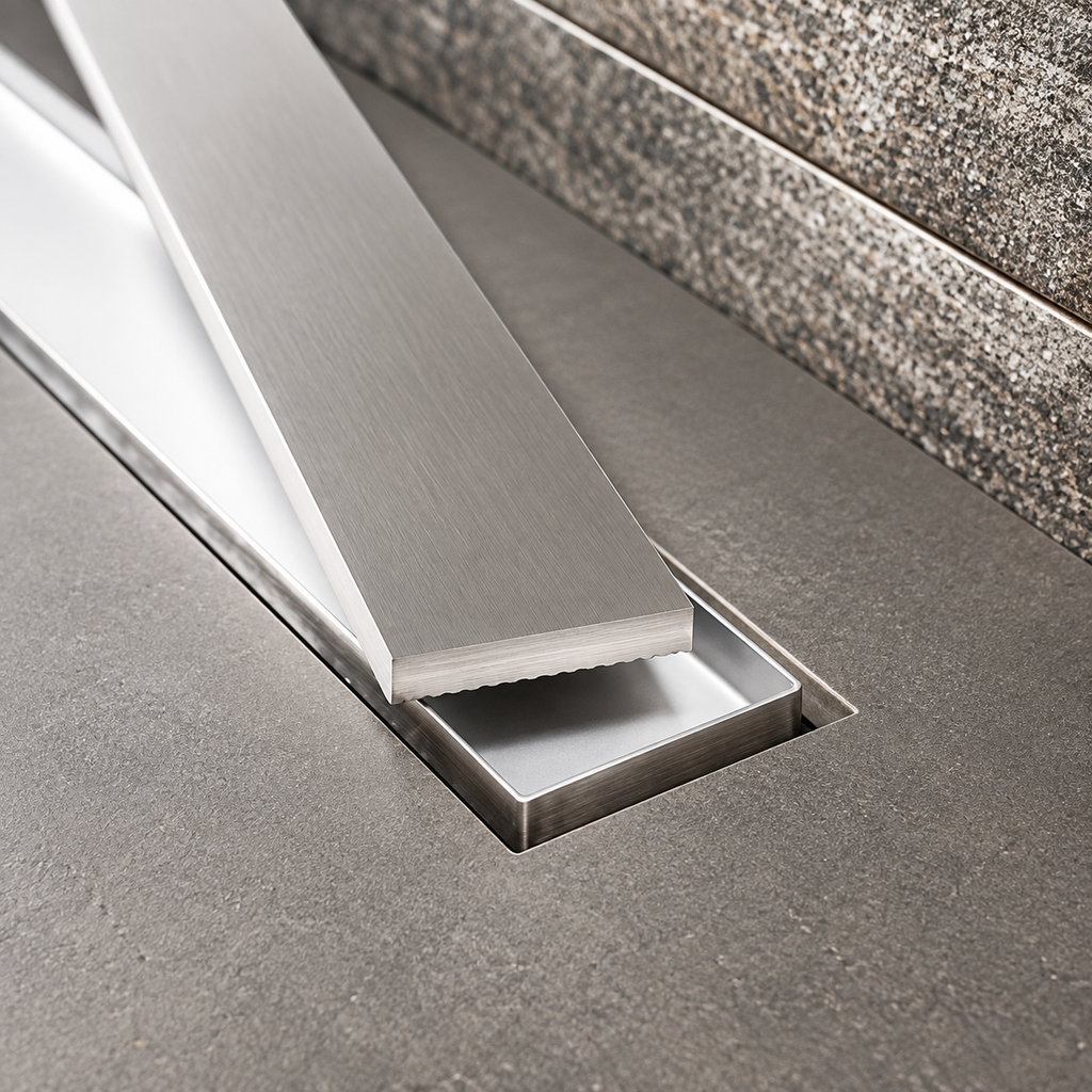 Odwodnienie prysznicowe FRAMELESS 2w1 65 cm