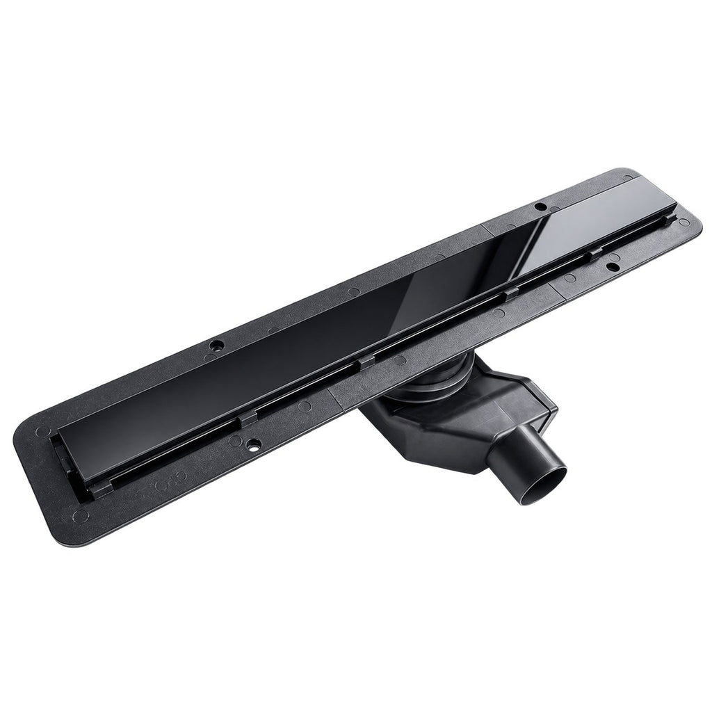 Odwodnienie prysznicowe FRAMELESS Line Black Glass 75 cm