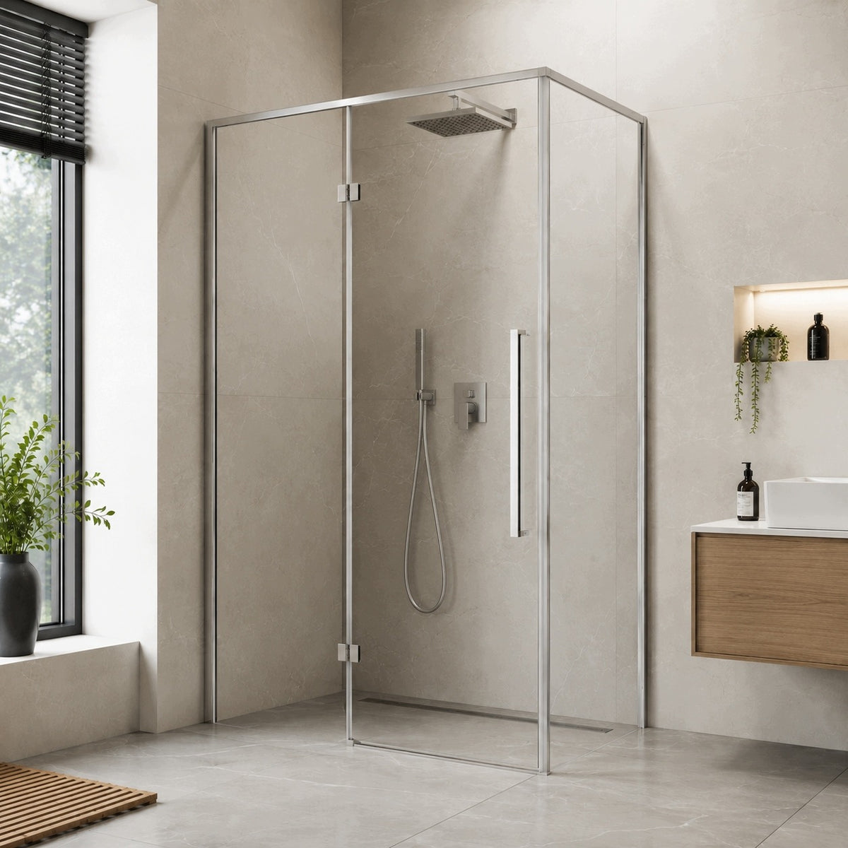 LARGO 100X80L CHROM SET