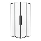 Kabina prysznicowa kwadratowa PURE 90x90 cm, czarna
