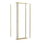 TITANIUM OPEN 90X90 KW GL BR