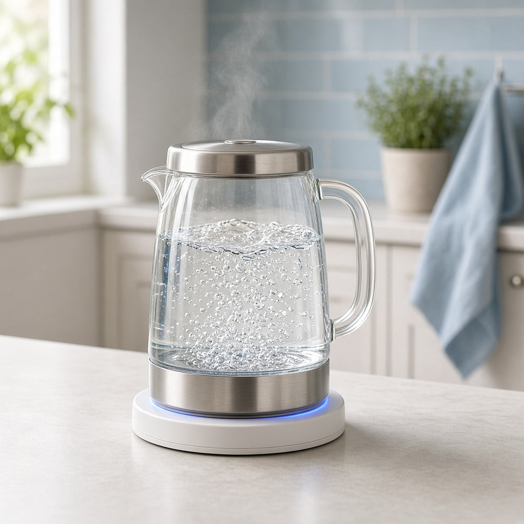 AQUALITY PURE WATER — ilustracja z czajnikiem