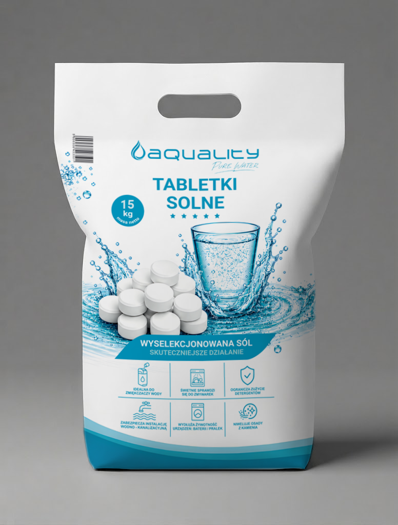 Aquality PURE WATER — tabletki solne 15 kg